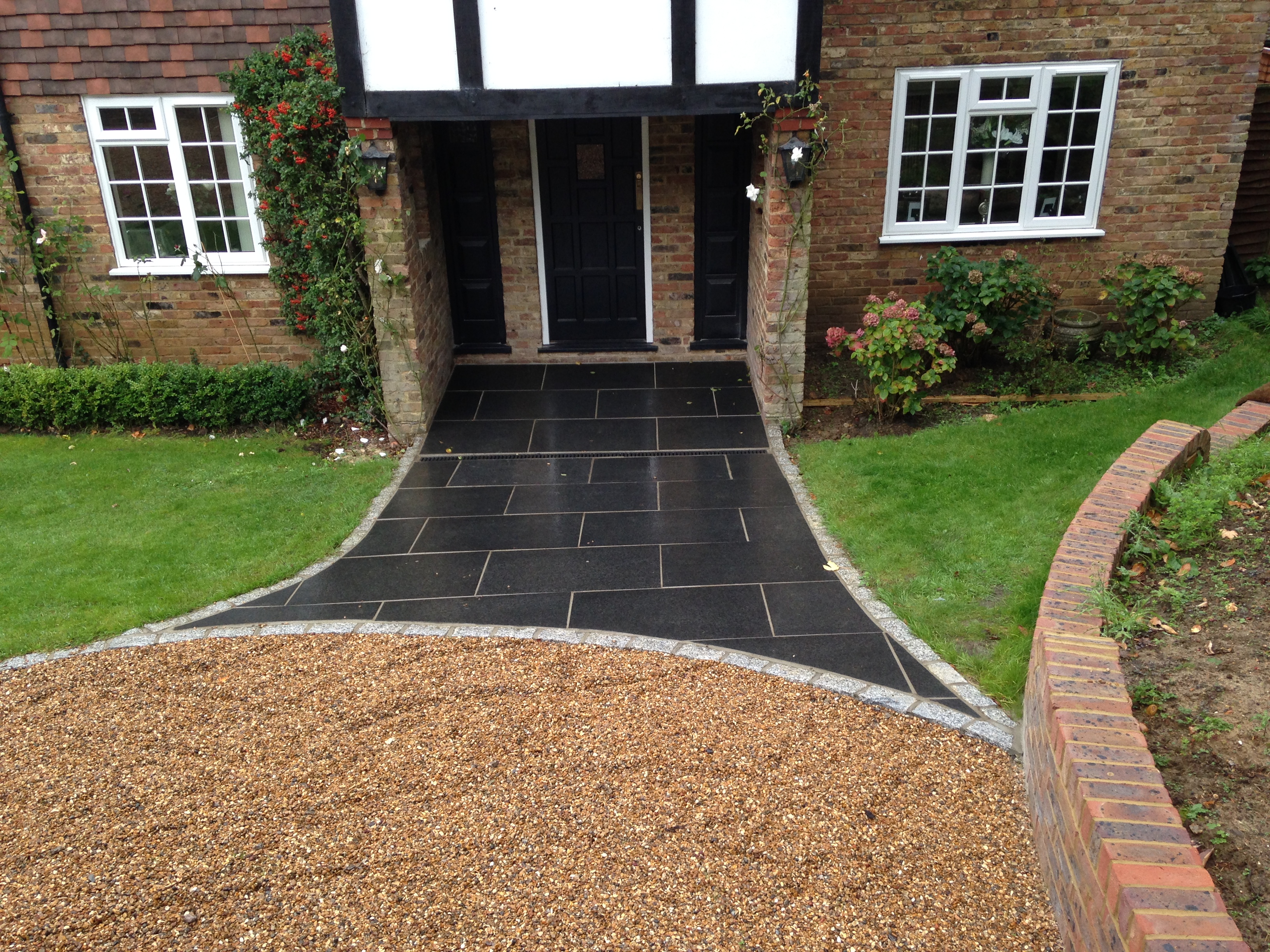front drive paving